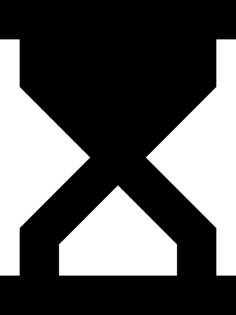 Hourglass Half Top Outline Svg Vector, Free Vectors File